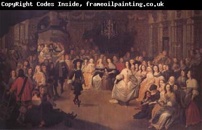 Hieronymus Janssens Charles II Dancing at a Ball at Court (mk25)